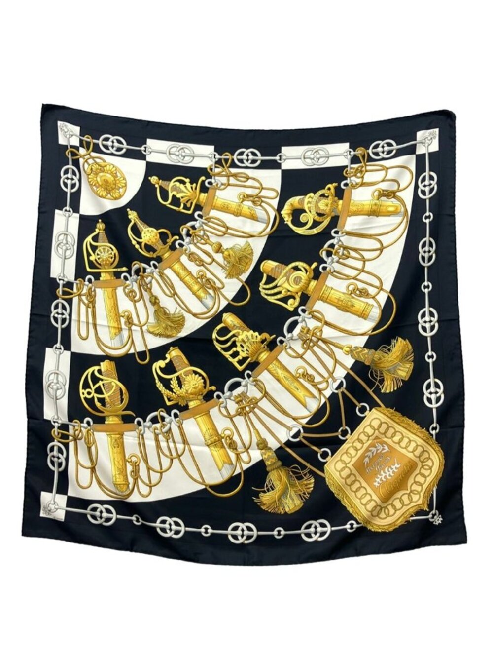 Hermes Scarf Carre 90 Silk 100% Cricketis